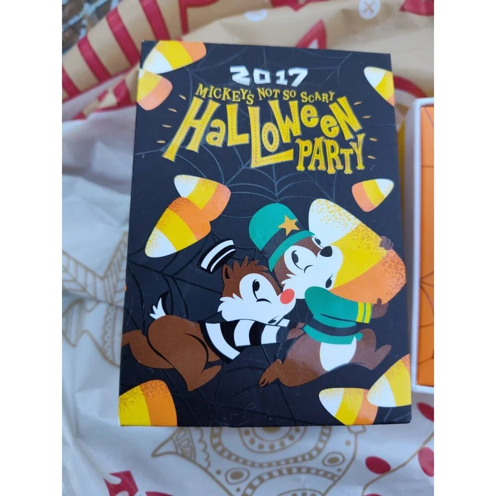 Disney Mickey's Not So Scary Halloween Party 2017 Chip & Dale Magic Band LE 2500